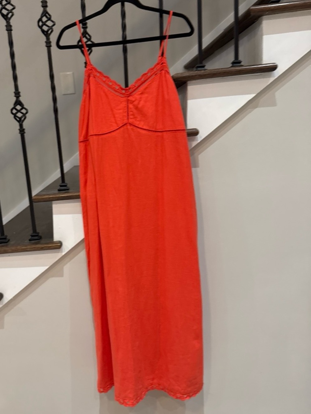 Old Navy Orange Smocked Top